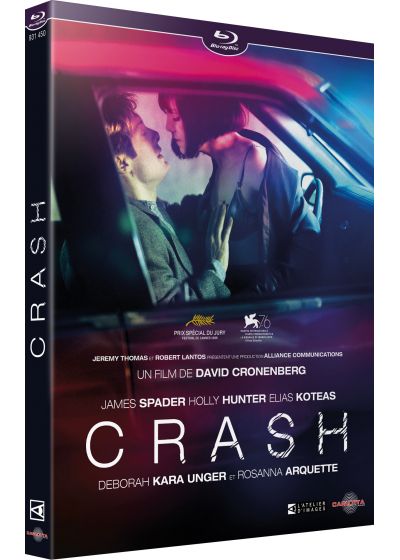 Crash (1996) de David Cronenberg - front cover