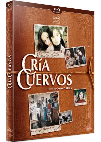Cría cuervos (1976) de Carlos Saura - front cover
