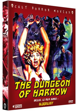 The Dungeon of Harrow + Bloodlust (1962) de Pat Boyette - front cover