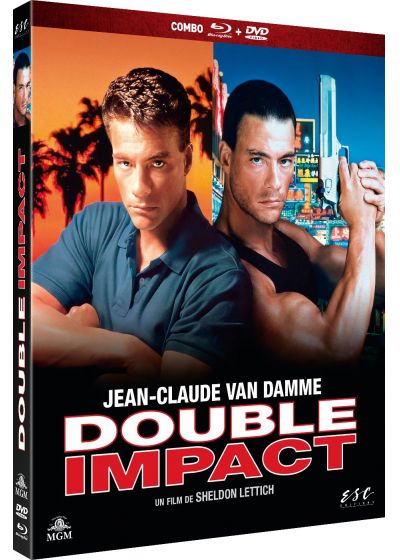 Double Impact (1991) de Sheldon Lettich - front cover