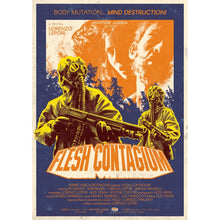 Carica l&#39;immagine nel visualizzatore di Gallery, Flesh Contagium (2020) de Lorenzo Lepori - front cover
