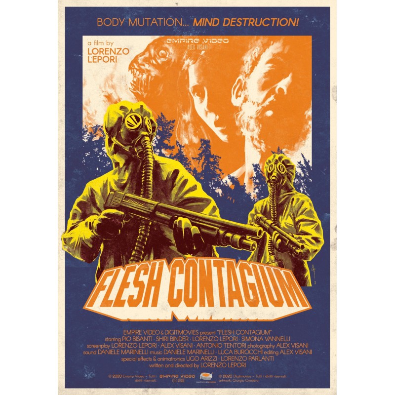 Flesh Contagium (2020) de Lorenzo Lepori - front cover