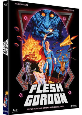 Flesh Gordon (1974) de Michael Benveniste, Howard Ziehm - front cover