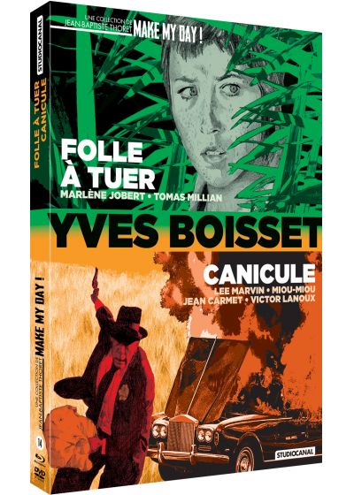 Folle à tuer + Canicule (1975) de Yves Boisset - front cover