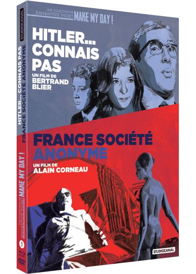 France, société anonyme + Hitler... connais pas (1974) de Bertrand Blier, Alain Corneau - front cover