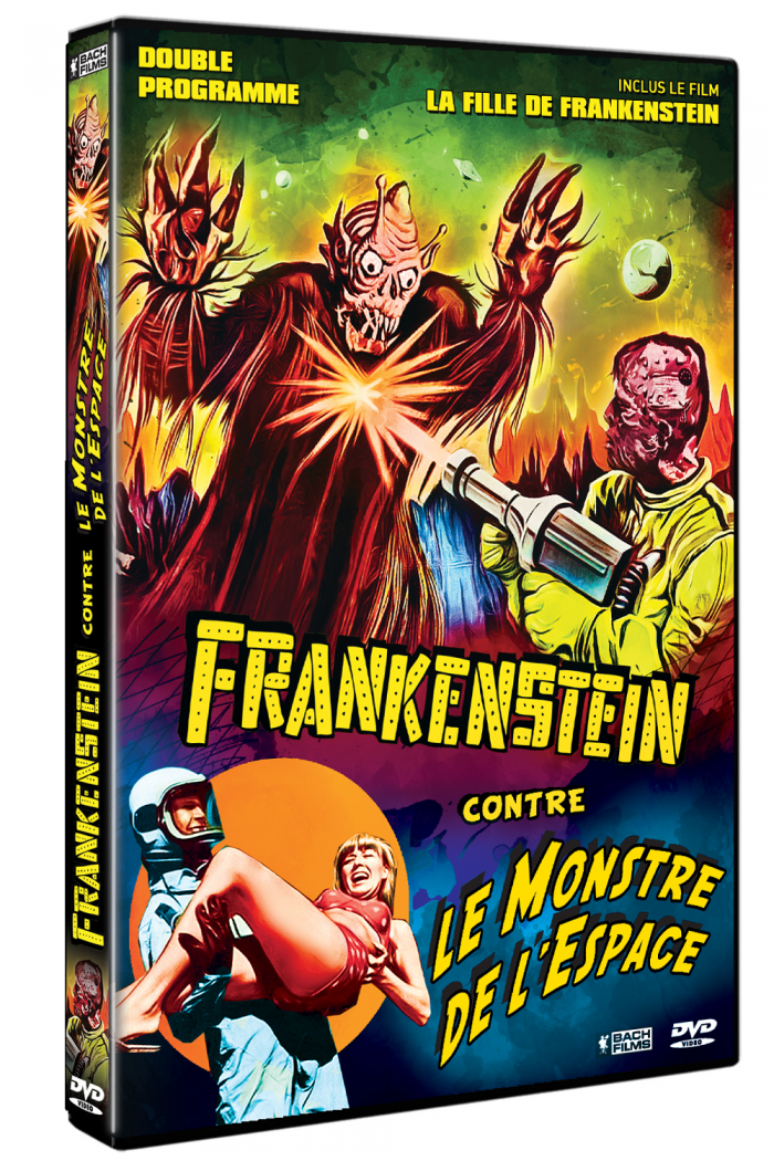 Frankenstein Contre le Monstre de l'Espace (1965) de Robert GAFFNEY - front cover