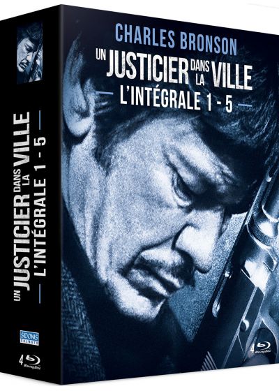 Un Justicier dans la ville - L'Intégrale 1 - 5 (1974-1994) de Michael Winner, J. Lee Thompson, Allan A. Goldstein - front cover