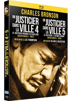 Un Justicier dans la ville 4 & 5 - Le Justicier braque les dealers + Le Justicier : l'ultime combat (1987-1994) de J. Lee Thompson, Allan A. Goldstein - front cover