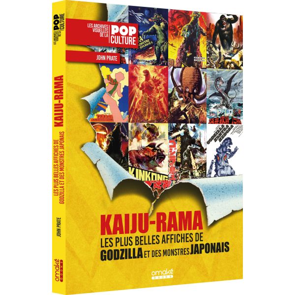 Kaiju-Rama - Les plus belles affiches de Godzilla et des monstres japonais de John PRATE - front cover