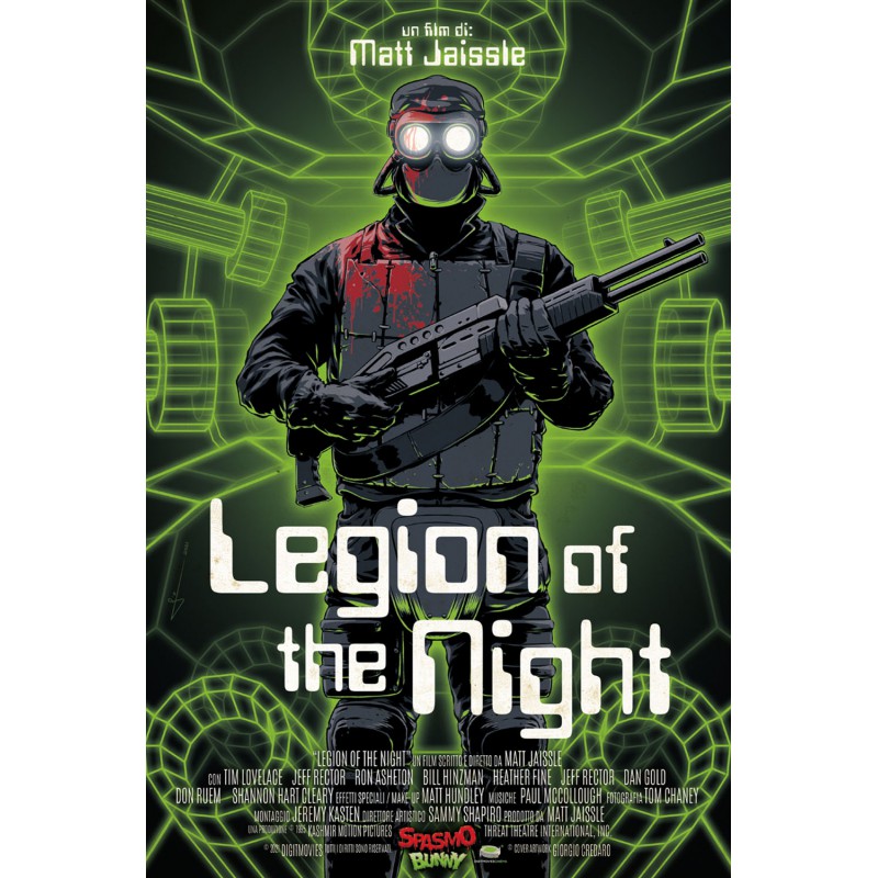 Legion Of The Night (1995) de Matt Jaissle - front cover