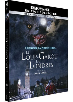 Le Loup-garou de Londres 4K (1981) de John Landis - front cover