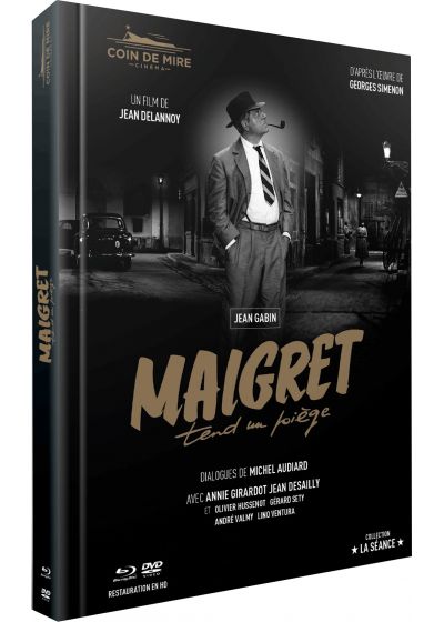 Maigret tend un piège (1958) de Jean Delannoy - front cover
