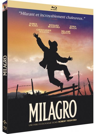 Milagro (1988) de Robert Redford - front cover
