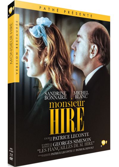 Monsieur Hire (1989) de Pierre Gaspard-Huit - front cover