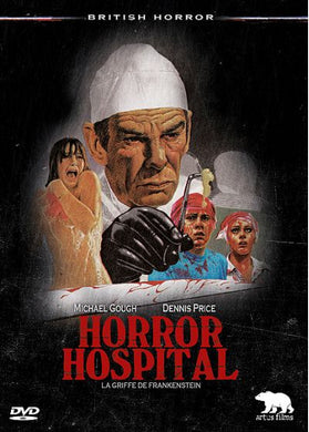 Horror Hospital - La griffe de Frankenstein (1973) de Antony Balch - front cover
