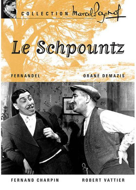 Le Schpountz (1938) de Marcel Pagnol - front cover