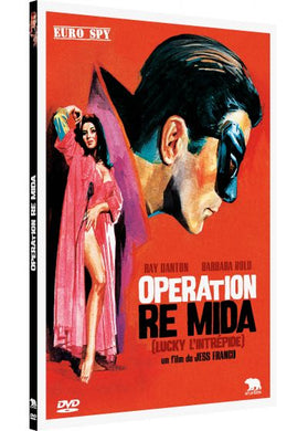 Opération Re Mida (Lucky l'intrépide) (1967) de Jess Franco - front cover