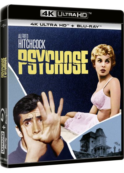 Psychose 4K (1960) de Alfred Hitchcock - front cover