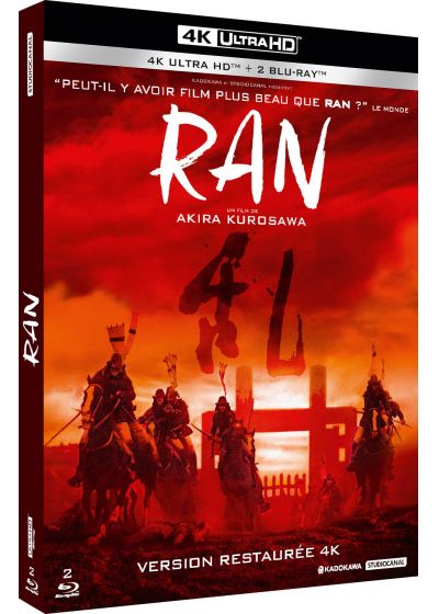 Ran 4K (1985) de Akira Kurosawa - front cover
