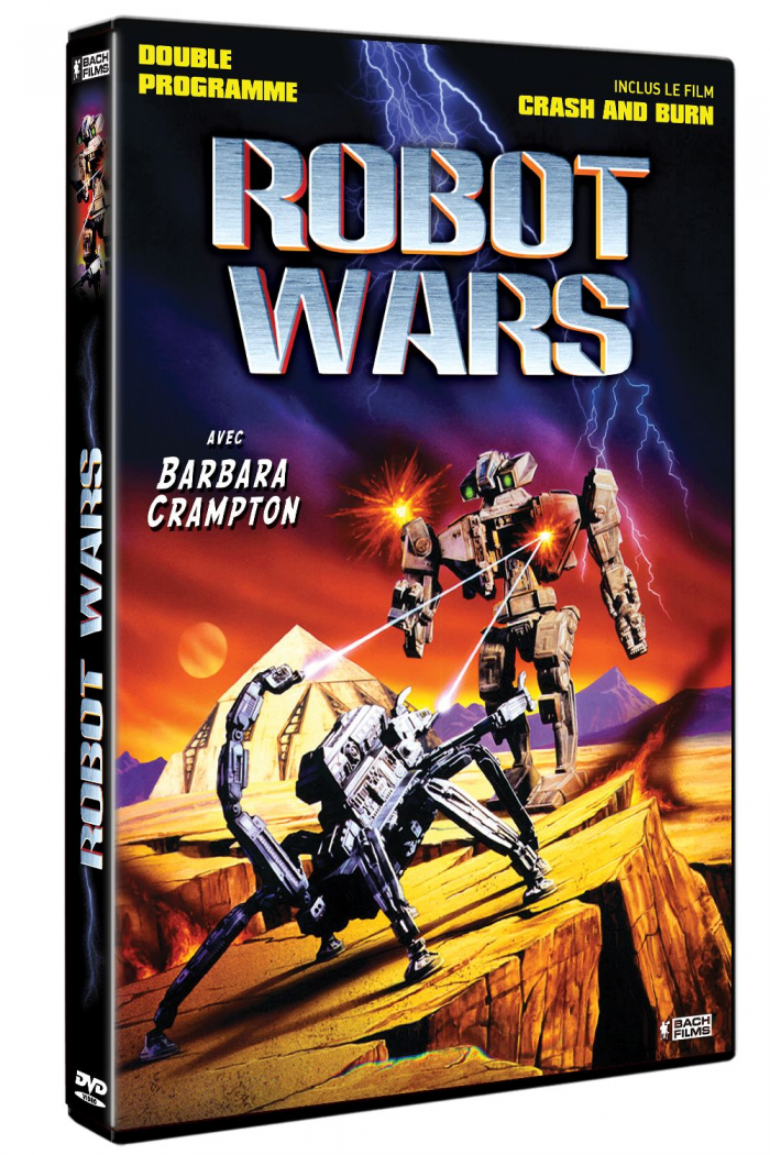 Robot Wars (1993) de Godfrey Ho - front cover
