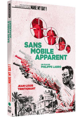 Sans mobile apparent (1971) de Philippe Labro - front cover