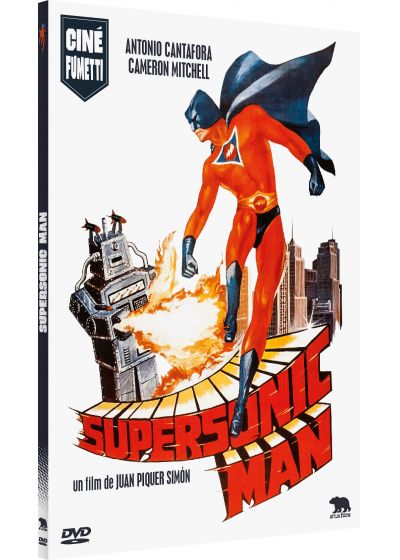 Supersonic Man (1979) de Juan Piquer Simón - fornt cover
