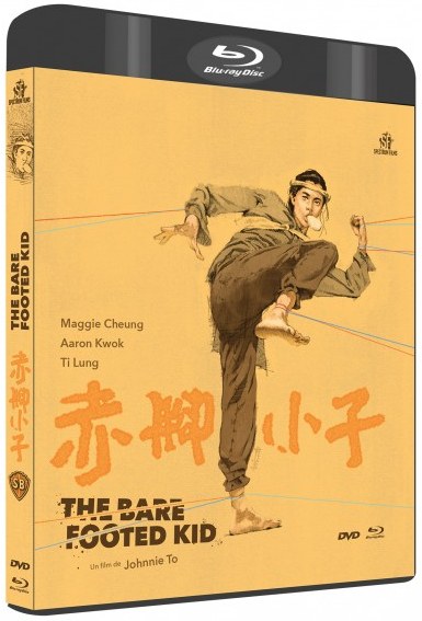 The Bare-Footed Kid (1993) de Johnnie To - front cover