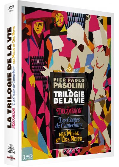Pier Paolo Pasolini - La Trilogie de la vie : Le Décaméron + Les Contes de Canterbury + Les Mille et une nuits (1971-1974) de Pier Paolo Pasolini - front cover